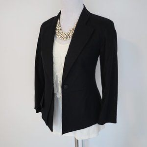 NEW YORK & CO Size 0 Black Jacket Blazer